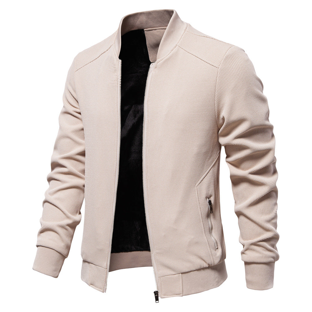 Stilvolle Bomberjacke Herren Winterjacke Modern - IdealeKleiden