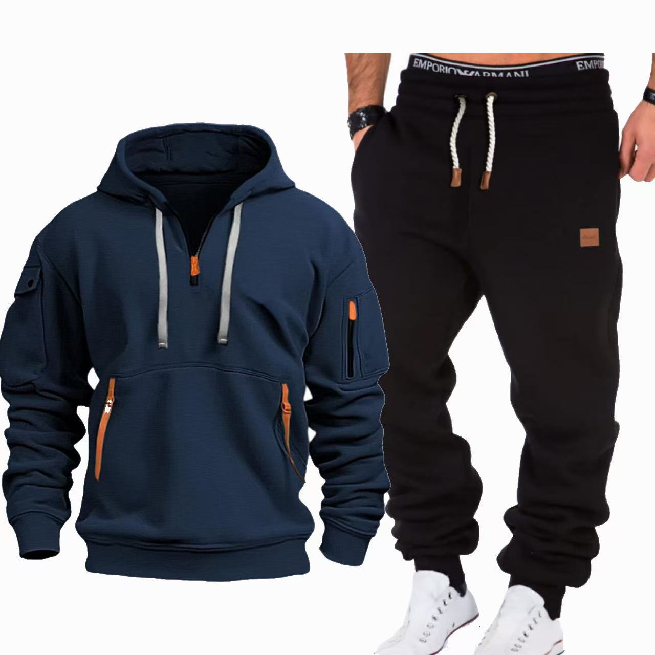 Comfortable Men's Sporty Elegant Tracksuit