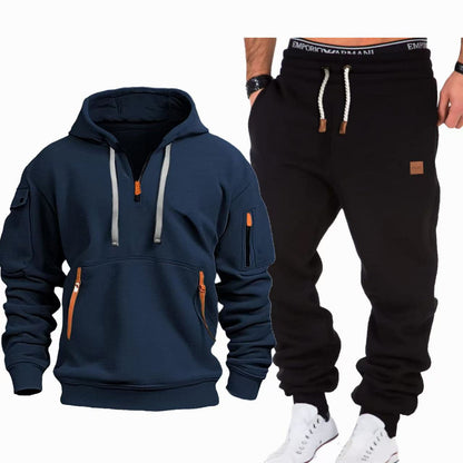 Comfortable Men's Sporty Elegant Tracksuit