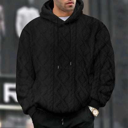 Men's Pullover Cuddly Soft Textured Design
