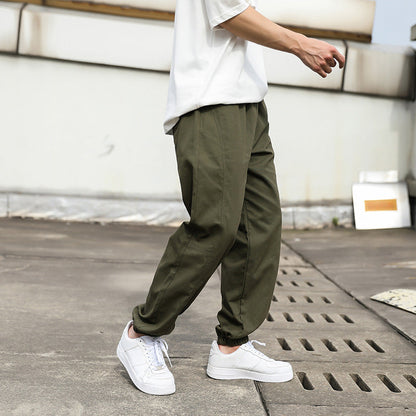 Men's Comfortable Cargo Pants With Elastic Waistband