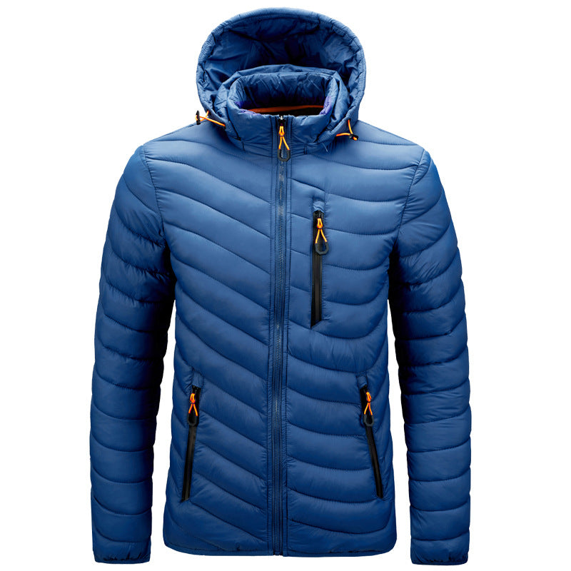 Men's Lightweight Hooded Sporty Jacket