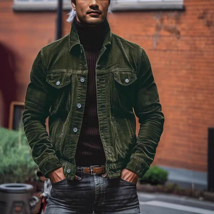 Men's Corduroy Jacket Robust & Stylish