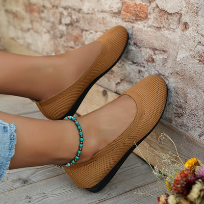 Women's Knitted Shoes Elastic Comfortable