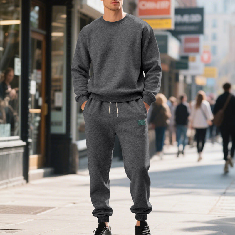 Men's Tracksuit Soft Fleece Elastic