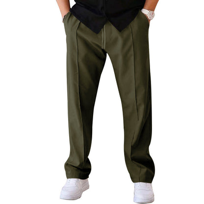 Men's Leisure Trousers Elegant Comfortable With Pockets