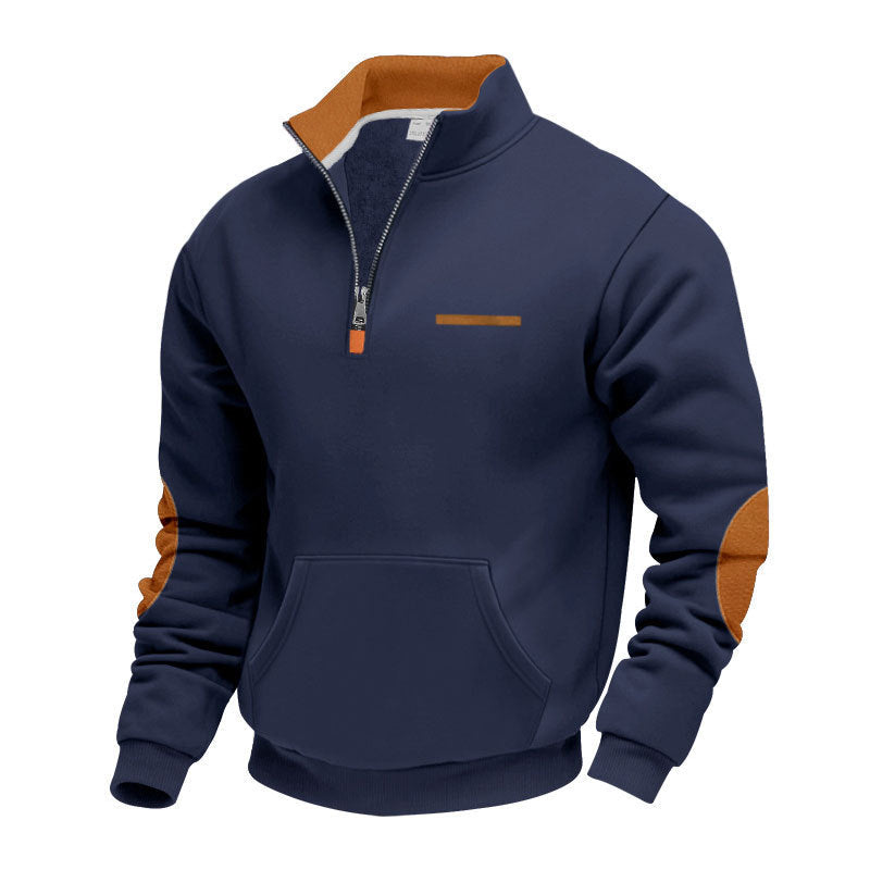 Men's Modern Hoody Half-Zip Colourful