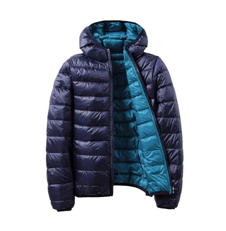 Women's Long Sleeve Zipper Winter Jacket