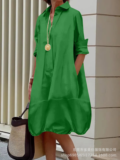 Women's Lightweight Summer Dress with Pockets