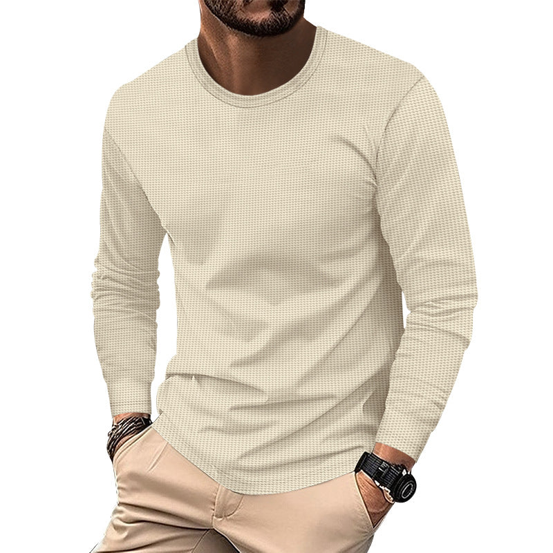 Men's Modern Structured Long-Sleeve Shirt