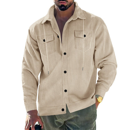 Men's Corduroy Jacket Classic Cut Practical