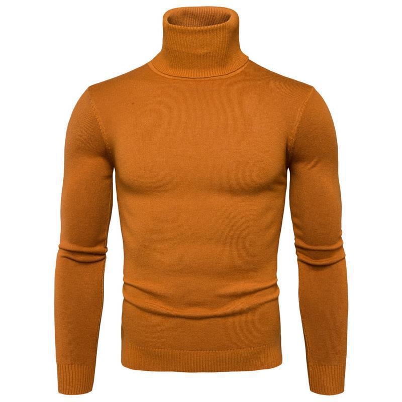Men's Merino Wool Sweater Warm Elegant