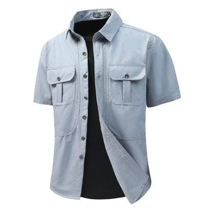 Outdoor Shirt Functional Multi-pocket