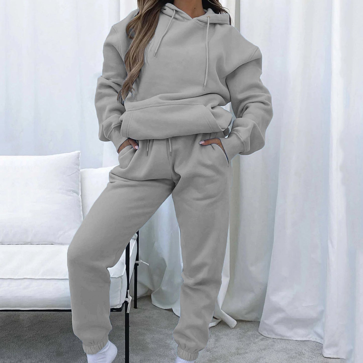 Women's Comfortable Hoodie and Jogger Set