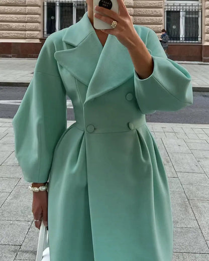Warm Winter Dress Elegant Long
