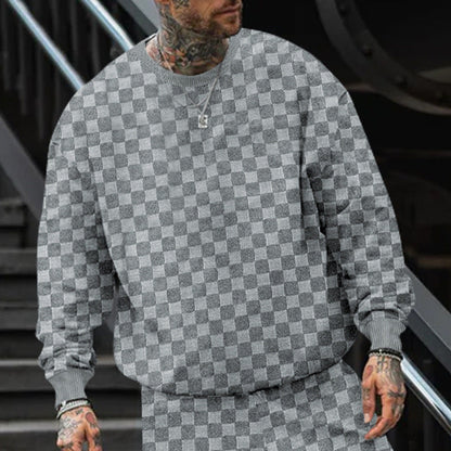 Men's Oversized Sweater Comfortable Generous Structured