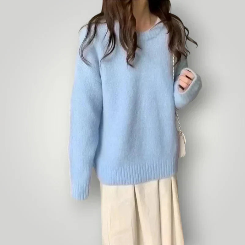Women's Warm Knit Sweater Design