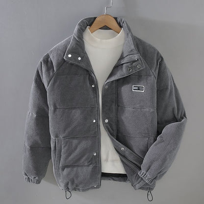 Comfortable Men's Corduroy Outdoor Jacket