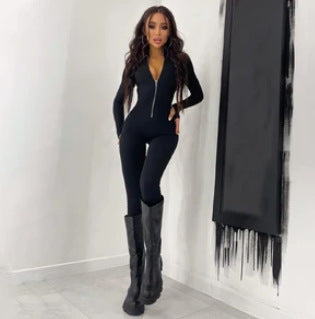 Women's Sporty Jumpsuit Elegant Cut