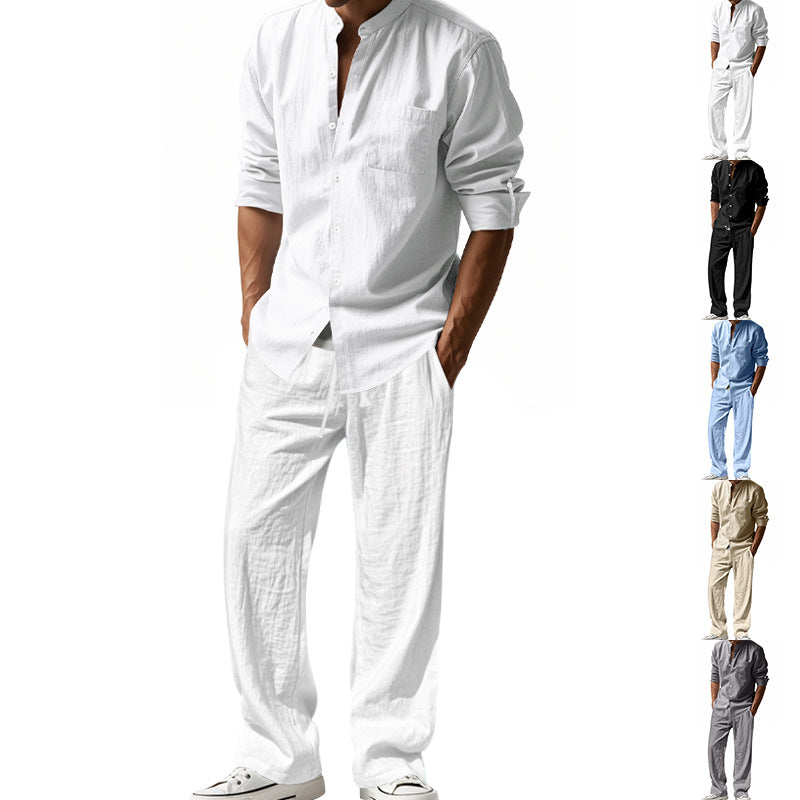 Herren Leichtes Sommer-Anzug-Set Bequem - IdealeKleiden