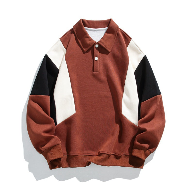 Damen Polo Pullover Modern Farben Trendy Style
