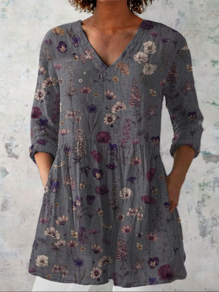 Women's Boho Chic Floral Summer Dress