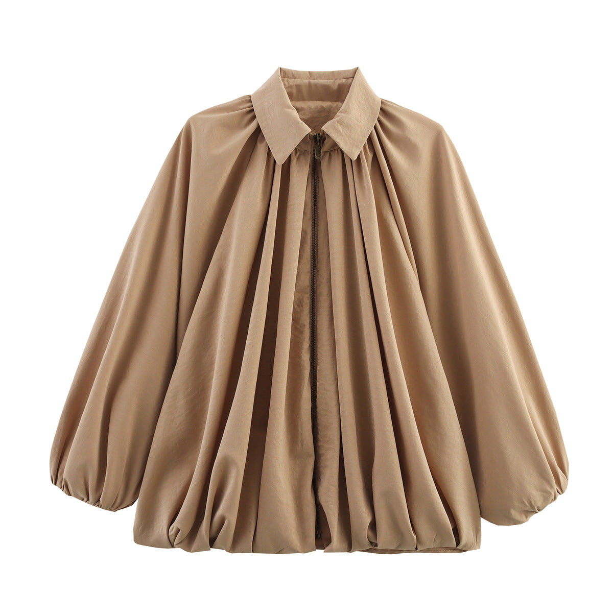 Women's Blouse Oversized Lightweight Ruffle Design