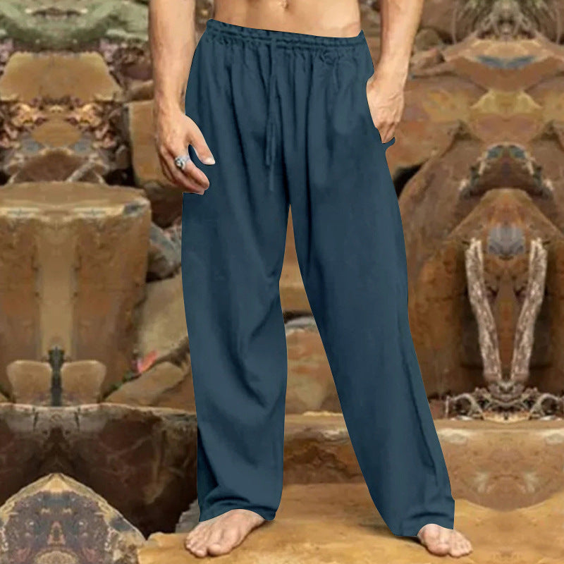 Men's Casual Trousers Comfortable Elastic Practical