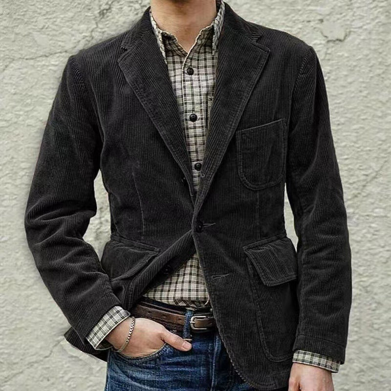 Herren Cordjacke Elegant Sportlich - IdealeKleiden