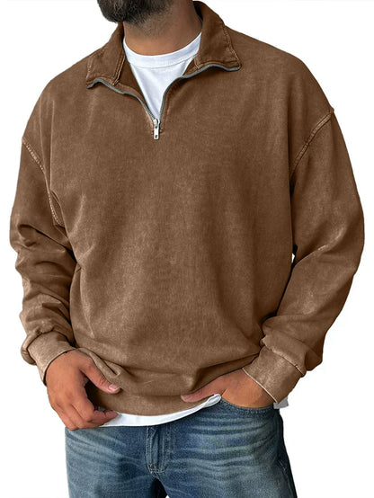 Emil - Zip-Up Sweatshirt & Loose Fit