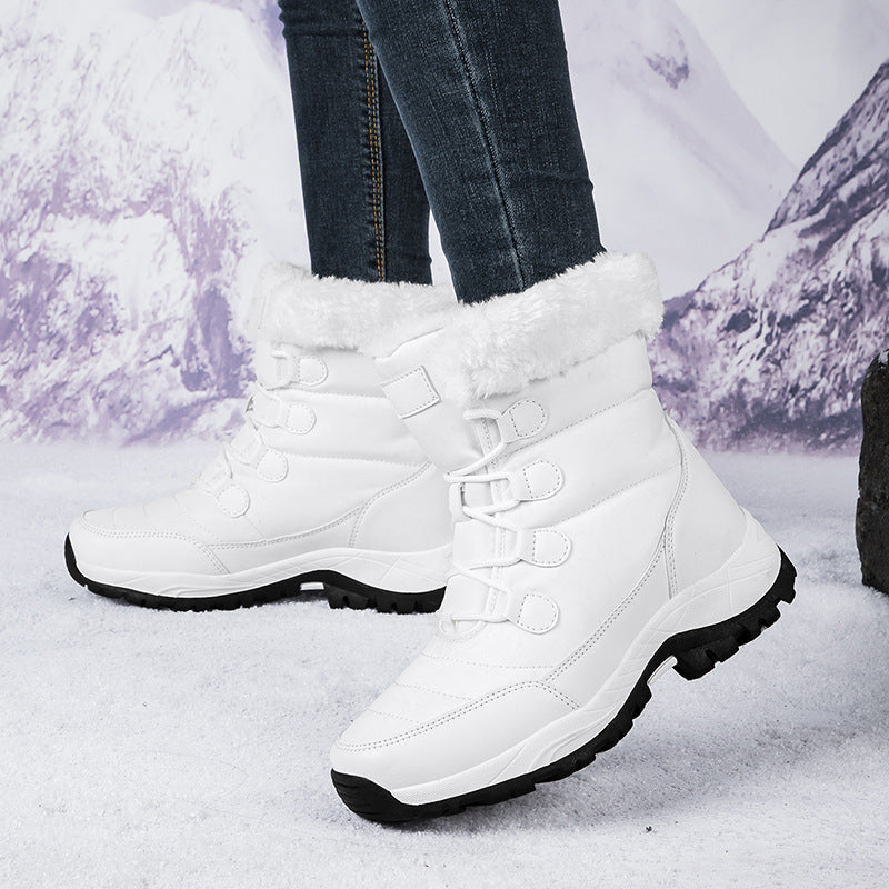 Women's Boots Ankle Height Fleece Lined
