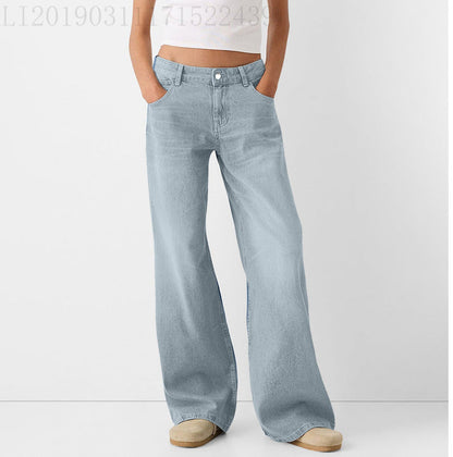 Weite Damen Jeans im Retro Look