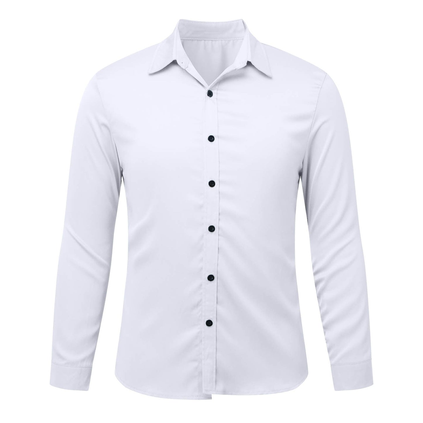 Herren Hemd Elegant Langarm aus Baumwolle