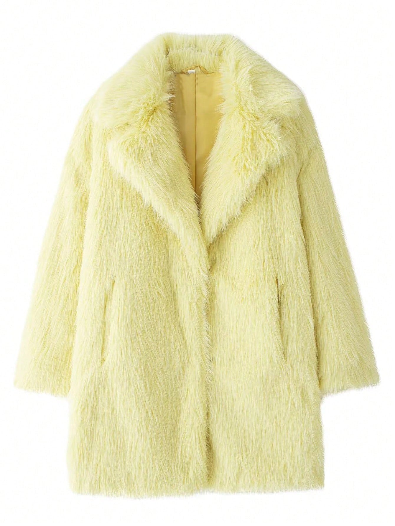 Women's Faux Fur Jacket Soft Luxury Design
