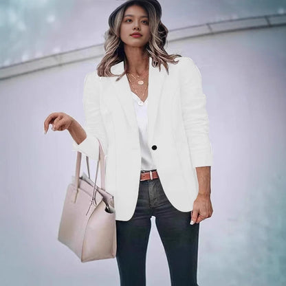 Women's Blazer Elegant Fitted Modern Cut