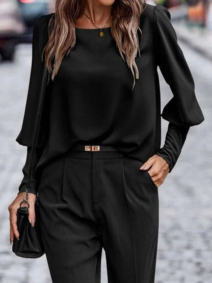Women's Long Sleeve Top Elegant Stylish