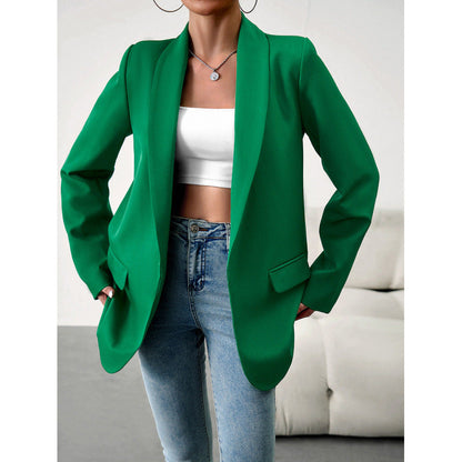 Women's Blazer Fitted Elegant Long