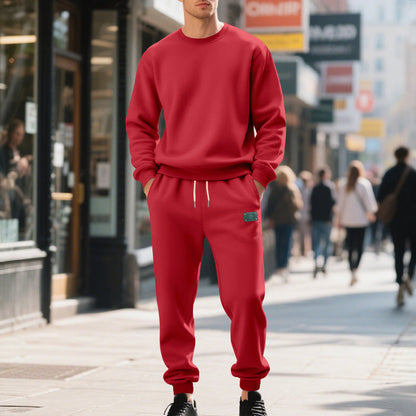 Men's Tracksuit Soft Fleece Elastic
