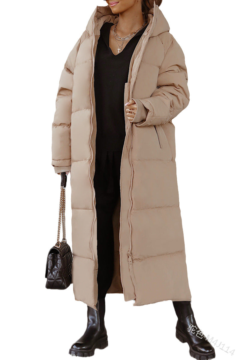 Elegant Women's Long Winter Coat
