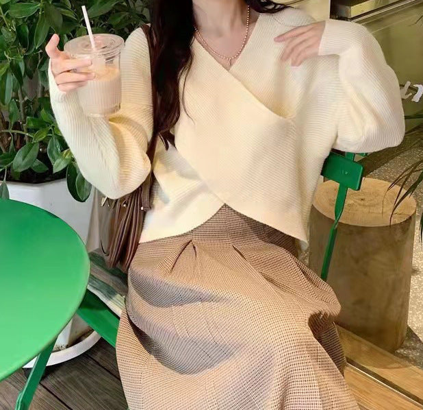 Women's Fine Knit Jumper Modern Style