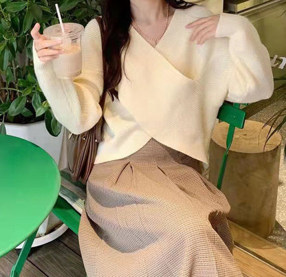 Women's Fine Knit Jumper Modern Style