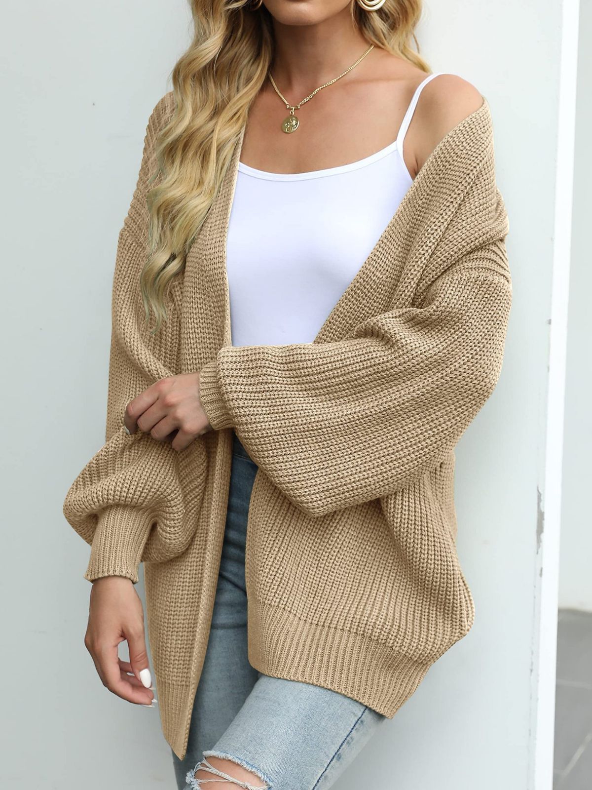 Women's Cardigan Oversized Generous Cut
