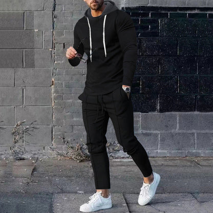 Men's Sport Set Hoodie Joggers Trendy