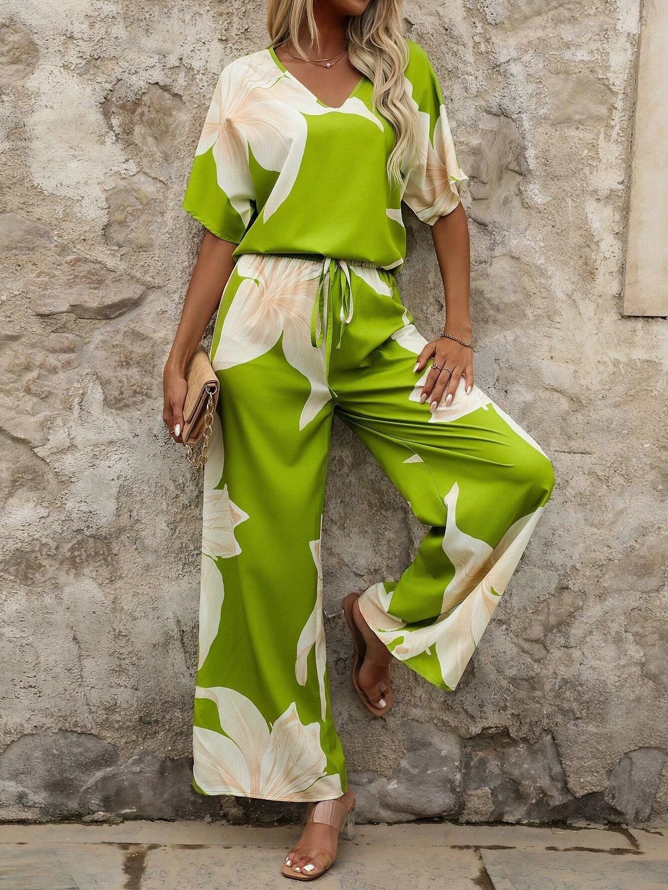 Women's Lightweight Fashionable Summer Suit Set