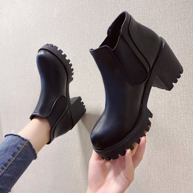Women's Boots Chelsea Boots Sturdy Elegant