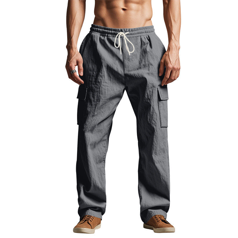 Men's Cargo Pants Comfortable Elastic Practical