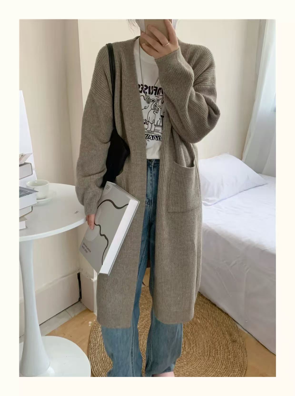 Women's Cardigan Generous Loose Fit