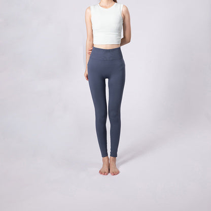 Women's Sports Set: Cropped Top and High Waisted Leggings
