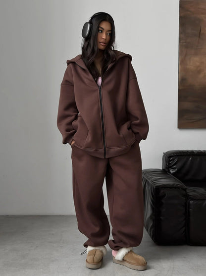 Women's Oversized Hoodie Set Loose Comfortable