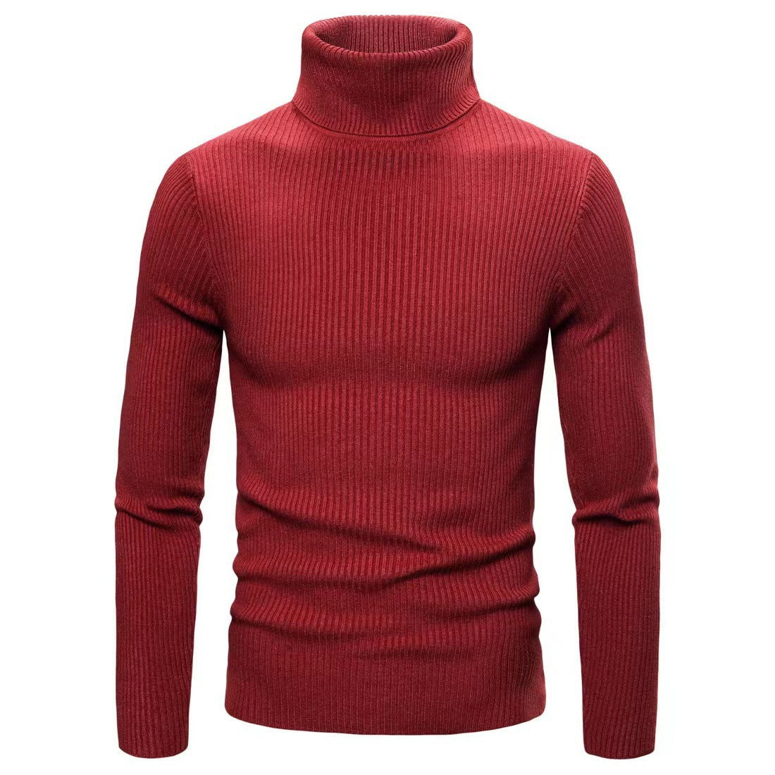 Men's Turtleneck Sweater High-Quality Comfortable